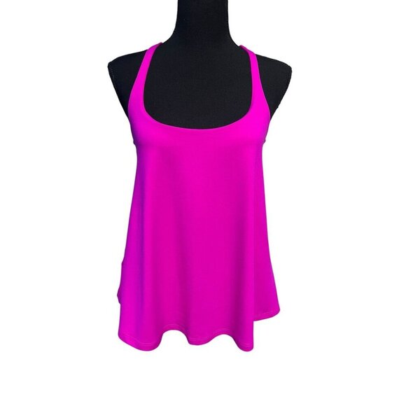 SUSANA MONACO Pink Racerback Tank Top, GYM YOGA SUMMER BEACH - Picture 1 of 6